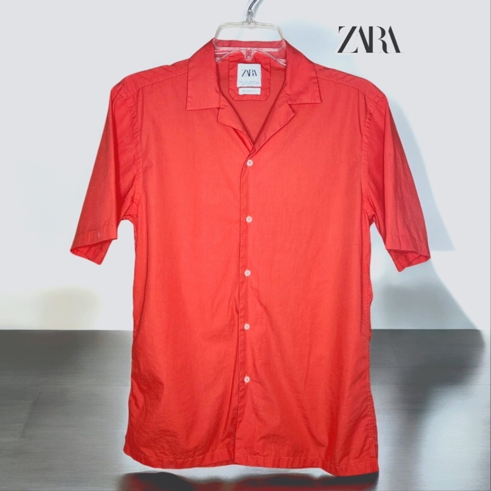 ZARA Relaxed Fit Button Down- Small